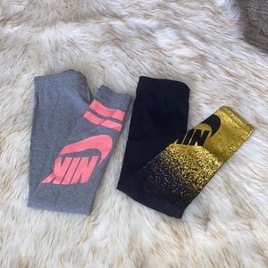 Nike. XS/M. Grey/Black. Both